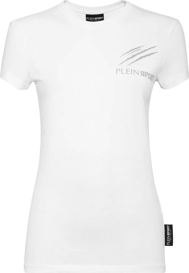 Plein Sport logo-print cotton T-shirt