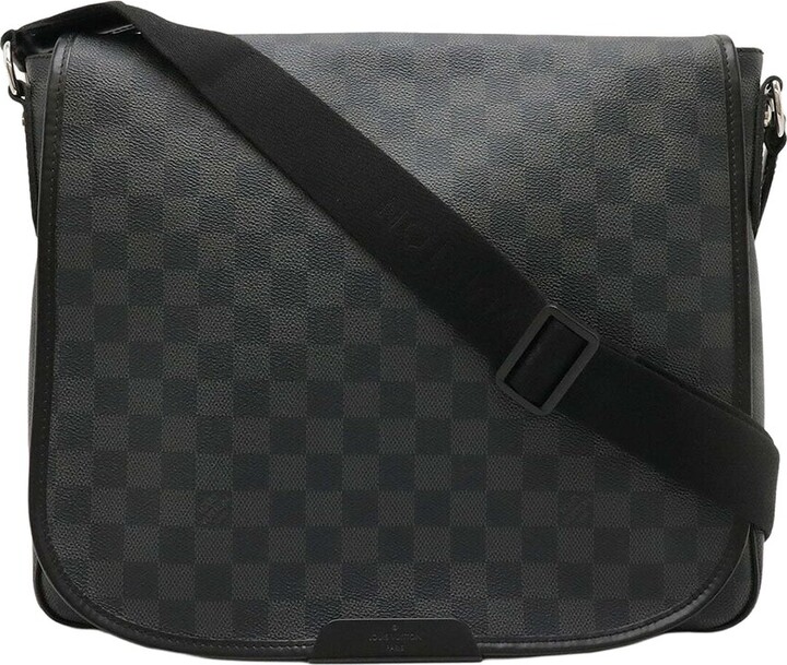 Louis Vuitton Black Damier Graphite Daniel Mm (Authentic Pre-Loved)