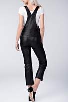 Thumbnail for your product : Honey Punch Vegan Leather Overalls