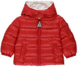moncler red coat