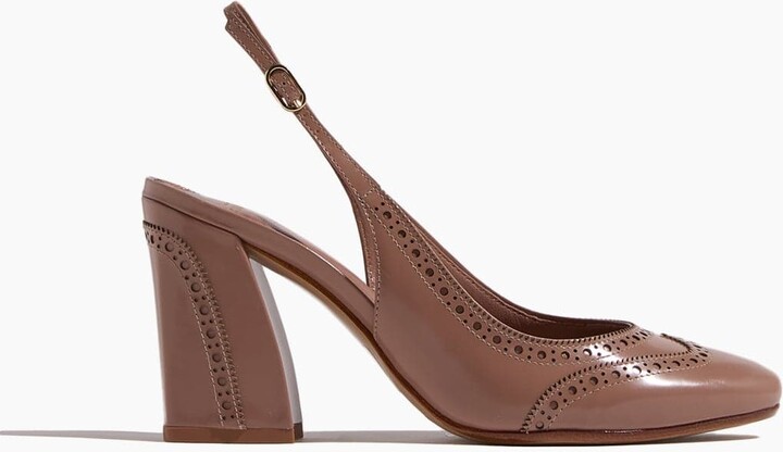 Alexandre Birman Slingback Brogue Pump 85 in Roma