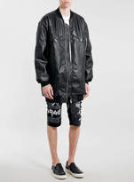 Thumbnail for your product : Topman Horace Oversized Bomber Jacket