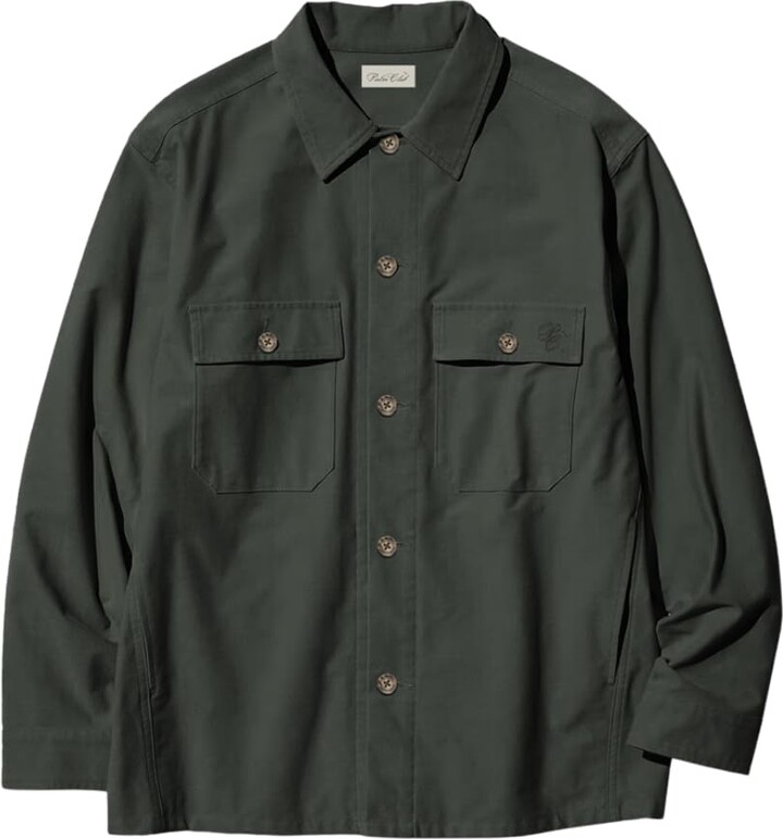 Palm Tree Crew Palm Tree Club Club Overshirt Green