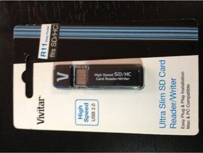 VIVITAR Ultra Slim Card Reader