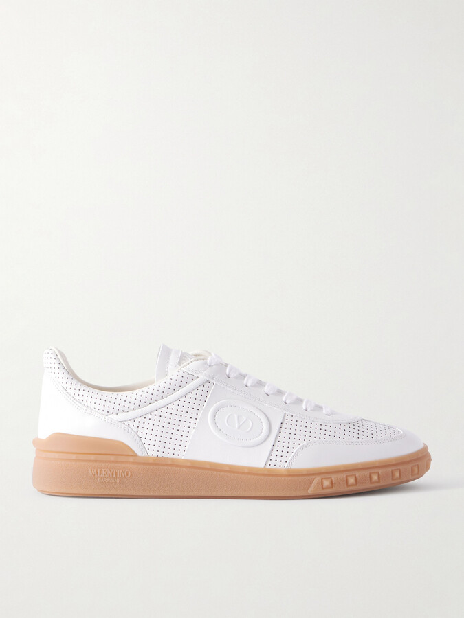 Valentino Garavani Upvillage Perforated Leather Sneakers