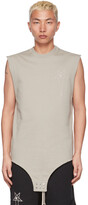 Thumbnail for your product : Rick Owens Beige Champion Edition Sleeveless Sweater