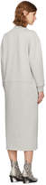 Thumbnail for your product : Opening Ceremony Grey Mock Neck Sweatshirt Dress
