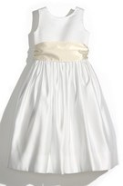 Thumbnail for your product : Us Angels Sleeveless Satin Dress (Toddler Girls, Little Girls & Big Girls)