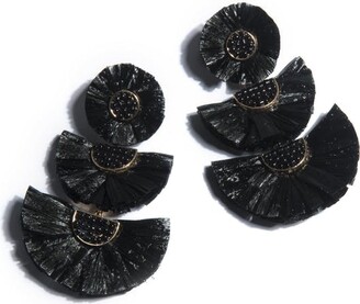 Shiraleah Gaetana Earrings, Black - Black