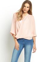 Thumbnail for your product : Love Label Wrap Front Blouse