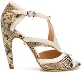 Thumbnail for your product : Just Cavalli snakeskin effect sandals