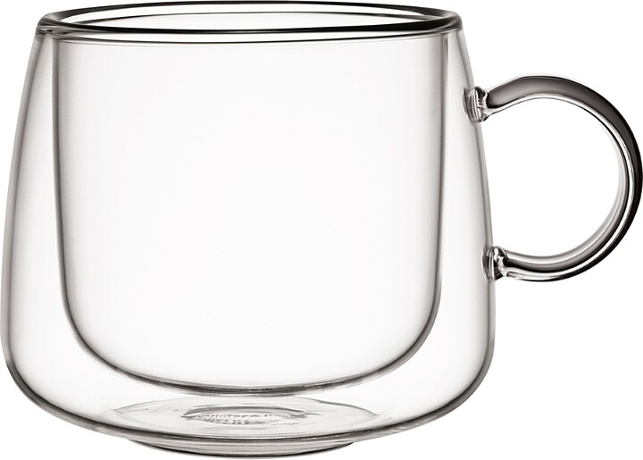 Villeroy & Boch Artesano Hot and Cold Beverages Insulated Cappuccino Glass Set of 2