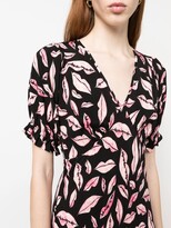 Thumbnail for your product : Diane von Furstenberg Graphic-Print Midi Dress