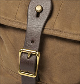 Thumbnail for your product : J.Crew Abingdon Waxed Cotton-Canvas and Leather Messenger Bag