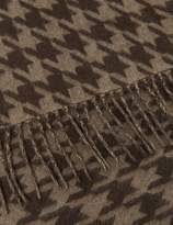 Thumbnail for your product : Marks and Spencer Pure Cashmere Dogtooth Scarf