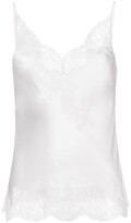 Thumbnail for your product : Carine Gilson lace V-neck camisole