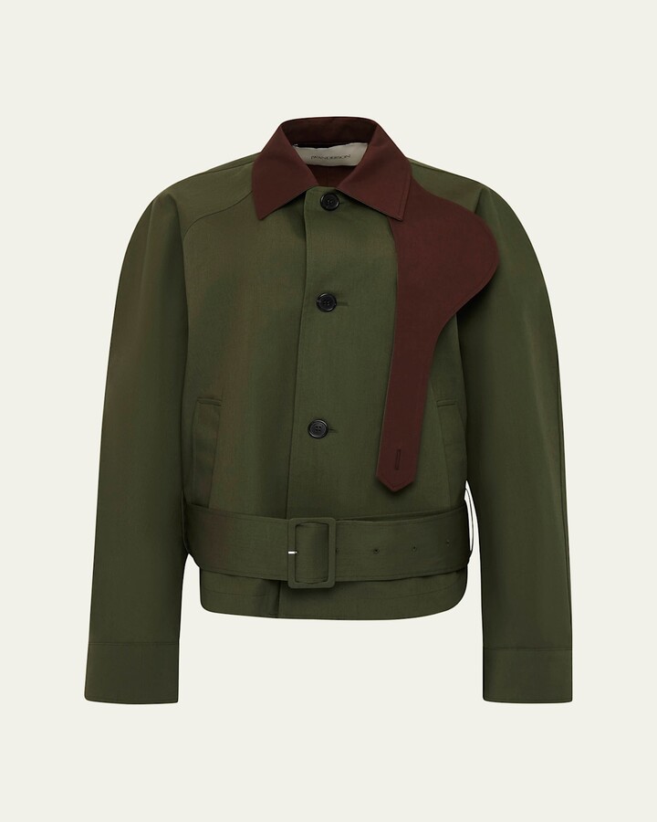 J.W.Anderson Rounded Blouson Belted Jacket