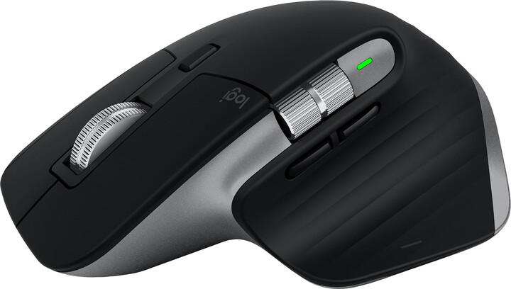 Logitech MX Master 3S for Mac Performance Wireless Mouse, Space Gray, Space Gray