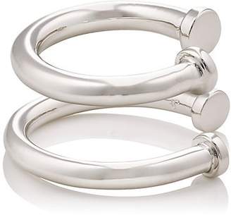 Jennifer Fisher Women's Pipe Ring Set - Silver