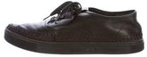 Thumbnail for your product : Alexander Wang Leather Low-Top Sneakers