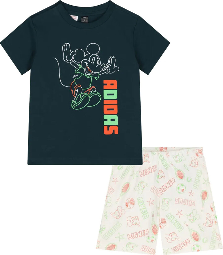 Adidas Originals Kids x Disney© Mickey Mouse logo shorts set
