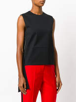 Thumbnail for your product : DSQUARED2 sleeveless top with fabric detail