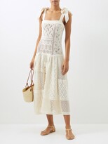 Thumbnail for your product : Zimmermann Anneke Patchwork Knit Dress