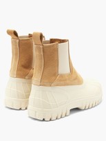 Thumbnail for your product : Diemme Balbi Suede Chelsea Boots - Beige White