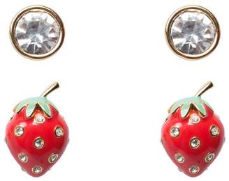 Juicy Couture Strawberry Wishes Stud Earring Set
