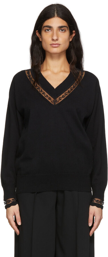 Chloé Black Cashmere Women's Sweaters | Shop the world's largest 