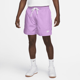 nike woven flow shorts purple