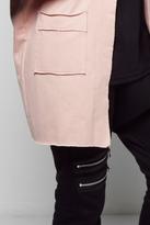 Thumbnail for your product : boohoo Longline Curved Hem Cardigan