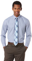 Thumbnail for your product : Perry Ellis Birdseye Solid Slim Fit Dress Shirt