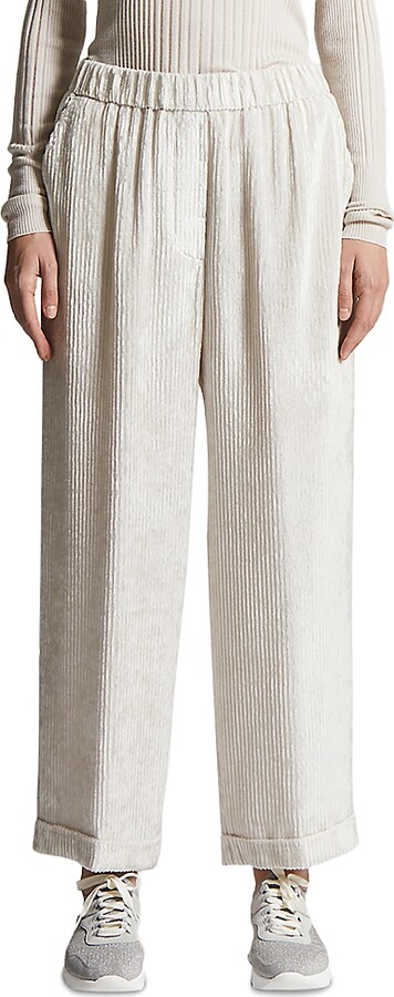 Peserico Pull On Elastic Waist Pants