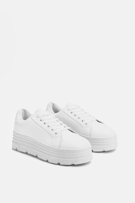 nasty gal white trainers