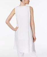 Thumbnail for your product : Eileen Fisher Linen Wrap Tunic, Regular & Petite