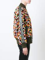 Thumbnail for your product : Sacai checked bomber jacket