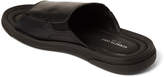 Thumbnail for your product : Kenneth Cole Black Yard Leather Slide Sandals