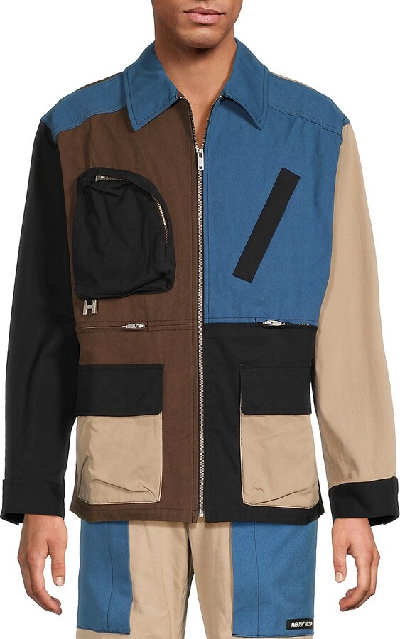 Ambush Colorblock Cotton Panelled Jacket
