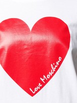 Thumbnail for your product : Love Moschino heart print T-shirt dress