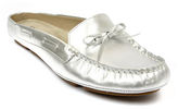 Thumbnail for your product : Ellen Tracy Narissa Metallic Leather Slip-On Moccasins
