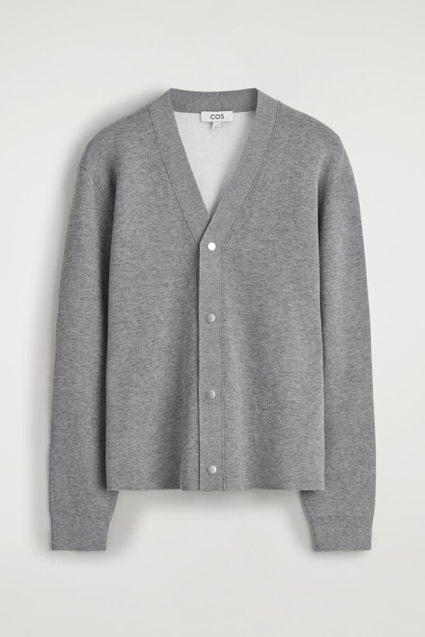 Double-Faced Knitted Cardigan