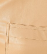 Thumbnail for your product : Frankie Shop Yoyo faux leather shirt