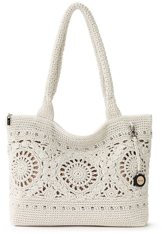 saks crochet purse