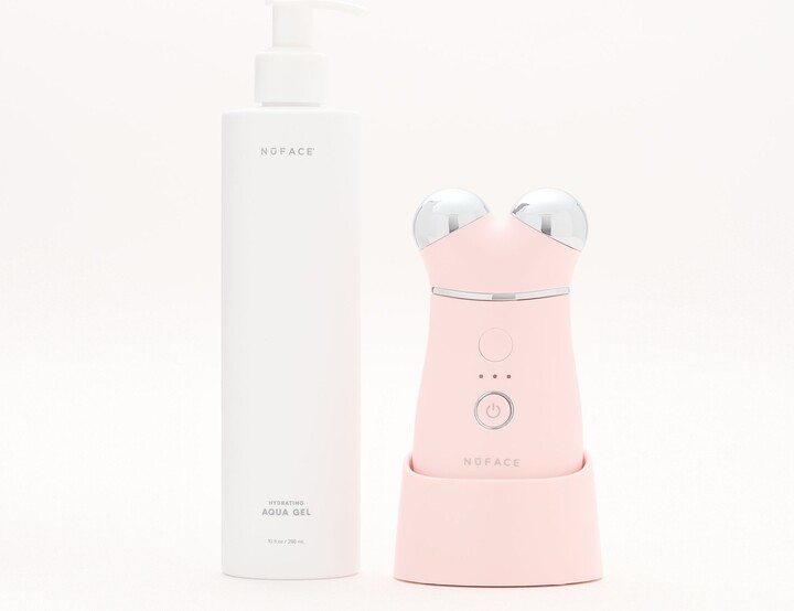 NuFace Trinity+ Facial Toning Device with Aqua Gel