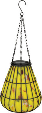 Regal Art & Gift Murano Solar Lantern LG - Yellow