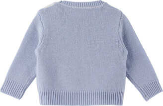Marni Baby Blue Logo Sweater