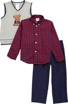 Thumbnail for your product : Izod Kid's Sweater Vest, Button-Down Shirt & Pants Set