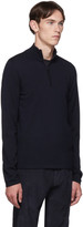 Thumbnail for your product : HUGO Navy Wool San Gottardo Turtleneck Sweater