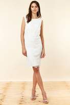 Thumbnail for your product : WallisWallis Ivory Lace Shift Dress